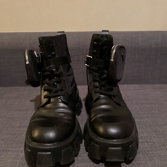 Prada combat boots - Picture 3 of 4